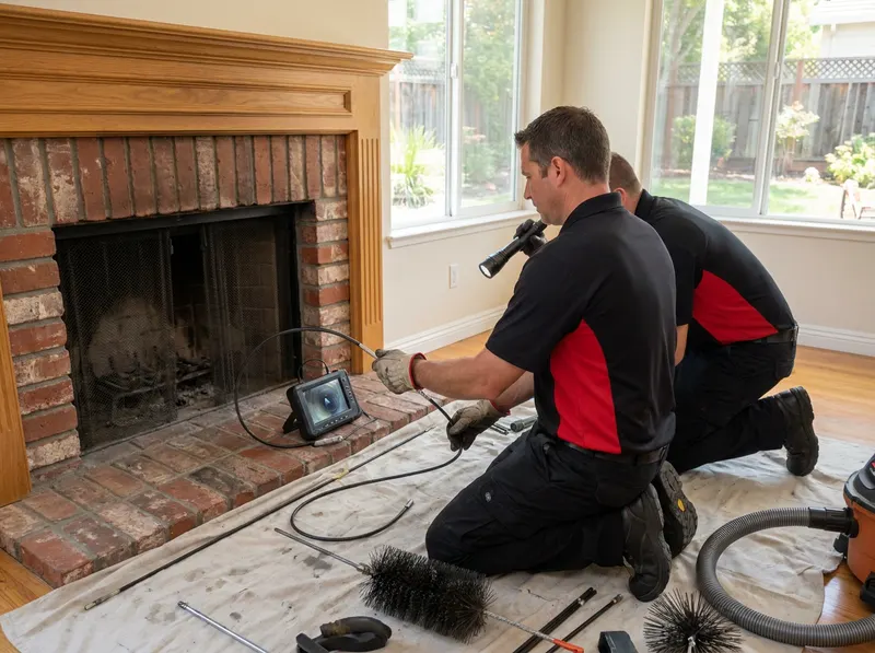 Chimney Inspection in Pleasanton, CA