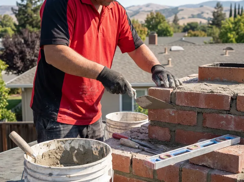 Chimney Masonry & Rebuild in Pleasanton, CA